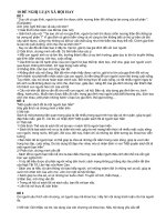 Tài liệu 10  đề NLXH hay