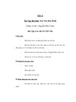 Tài liệu Ôn Tập Bài Hát: Em Yêu Hoà Bình - Bài Tập Cao Độ Và Tiết Tấu pdf