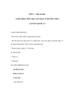 Tài liệu TIẾT 1 – Bài mở đầu - GIỚI THIỆU MÔN HỌC ÂM NHẠC Ở TRƯỜNG THCS ppt