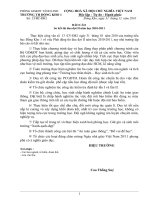 Gián án Sơ kết thi đua đợt II NH 2010-2011