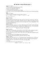 Tài liệu De thi HSG cap huyen Hoa - Hung Yen