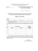 Tài liệu Mẫu đơn đề nghị cấp giấy chứng nhận lưu hành tự do sản phẩm thức ăn chăn nuôi, nguyên liệu thức ăn chăn nuôi pptx