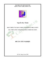 Phát triển ứng dụng video conference phía client dựa trên công nghệ realtime communication 