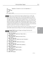 Tài liệu Teach Yourself PL/SQL in 21 Days- P8 pptx