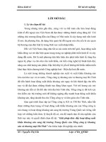 Giải pháp thúc đẩy hoạt động xuất khẩu khoáng sản sang thị trường trung quốc của tổng công ty khoáng sản và thương mại hà tĩnh 