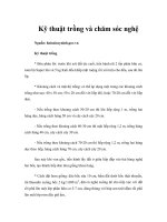 Tài liệu Kỹ thuật trồng và chăm sóc nghệ ppt