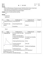 Tài liệu Giáo án HH tiết 26;27;28