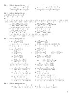 Gián án bai tap on chuong III-lop 8