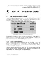 Tài liệu Các mạng UTMS và công nghệ truy cập vô tuyến P5 pptx