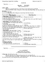 Bài giảng các môn lớp 4 tuần 30