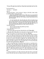 Tài liệu Thủ tục Đề nghị hoàn thuế theo Hiệp định tránh đánh thuế hai lần pptx