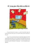 Tài liệu 4C trong giao tiếp nhân sự điện tử ppt