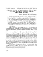 Ảnh hưởng của thay thế một phần bột cá bằng bột nhân hạt cao su trong khẩu phần ăn của cá rô phi (oreochromis niloticus)