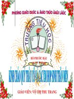 Gián án Nối các vế câu ghép bằng QHT