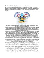 Tài liệu Thuyết phục đối thủ cạnh tranh cùng cộng tác Marketing Online ppt