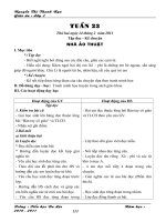 Bài giảng giao an 3 tuan 23CKTKN Phuong