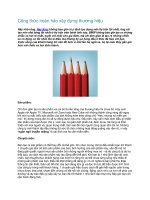 Tài liệu Công thức hoàn hảo xây dựng thương hiệu ppt