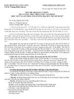 Bài soạn Bài thu hoạch bốn năm học tập và làm theo tấm gương đạo đức Hồ Chí Minh