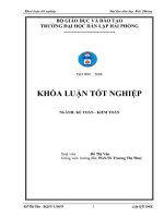 Hoàn thiện công tác kế toán chi phí và tính giá thành tại công ty TNHH xây lắp việt hưng 