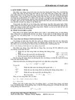 Thuyết minh đồ án kỹ thuật lạnh 