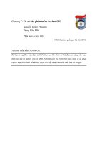 Tài liệu Chương 1. Cơ sở của phần mềm Acview GIS docx