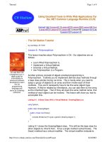 Tài liệu Lesson 9: Polymorphism ppt