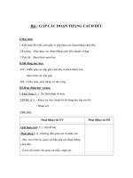 Tài liệu Thủ công 1 - Bài : GẤP CÁC ĐOẠN THẲNG CÁCH ĐỀU pdf