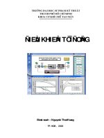 Giáo trình Điều khiển tự động cơ bản