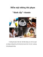 Tài liệu Điểm mặt những thủ phạm 