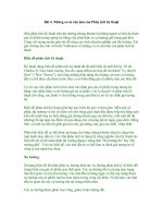 Tài liệu Bài 4. Những cơ sở căn bản của Phân tích kỹ thuật pptx