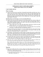 Tài liệu CHUẨN MỰC KIỂM TOÁN VIỆT NAM SỐ 220 (14tr) ppt