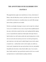 Tài liệu LUYỆN ĐỌC TIẾNG ANH QUA TÁC PHẨM VĂN HỌC-THE ADVENTURES OF HUCKLEBERRY FINN CHAPTER 15 docx