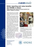 Tài liệu Case Study - Action Supermarkets pptx