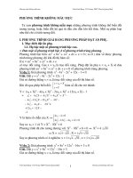 Tài liệu Phương trình không mẫu mực docx