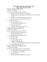 ĐỀ CƯƠNG HƯỚNG DẪN HỌC TẬP MÔN : KINH TẾ HỌC VĨ MÔ