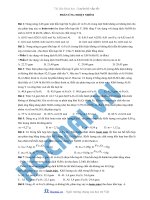 Tài liệu (Luyện thi cấp tốc Hóa) Trắc nghiệm và đáp án Phản ứng nhiệt nhôm pptx