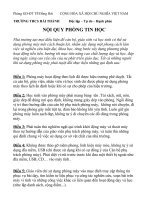 Tài liệu Nội quy phòng máy tính