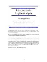 Tài liệu Introduction to Logfile Analysis docx