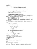 Tài liệu Đại cương về thiết kế máy điện pptx