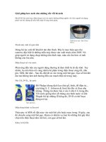 Tài liệu Giải pháp low-tech cho những rắc rối hi-tech pptx