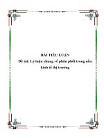 Tài liệu Tiểu luận 