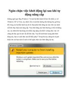 Tài liệu Ngăn chặn việc khởi động lại sau khi tự động nâng cấp pdf