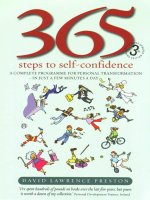 Tài liệu 365 Steps to Self-confidence pdf