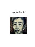 Tài liệu Nguyễn Gia Trí pdf