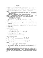 Tài liệu DE TET TAN MAO