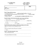 Gián án KT 15''''. ki II