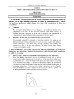 Tài liệu Bài tập về Kinh tế vĩ mô bằng tiếng Anh - Chương 3: Hành vi tiêu dùng doc