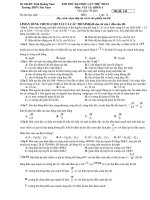 Bài giảng THPT SAO NAM THI THU DH LAN 1 MD144