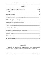 LẬP PHƯƠNG ÁN XUẤT NHẬP KHẨU ỐNG THÉP KHÔNG HAN LOẠI II