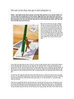 Tài liệu Đối mặt với lựa chọn, hậu quả và tình huống khó xử doc